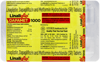 Linaliglip Dapamet 1000 Tablet 10